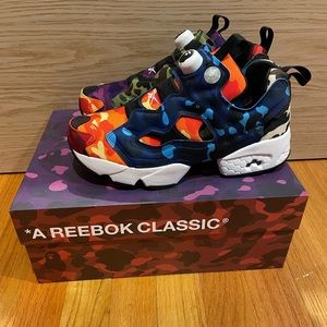 Bape X Reebok instapump fury og